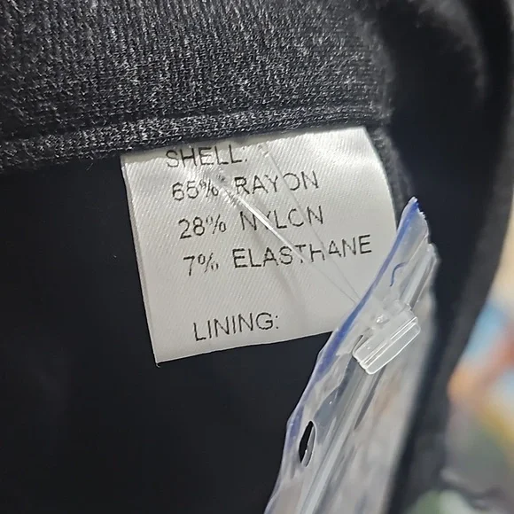 Crow Philosophy Italy Heather Gray Casual Pants Size Large New - Picture 8 of 12